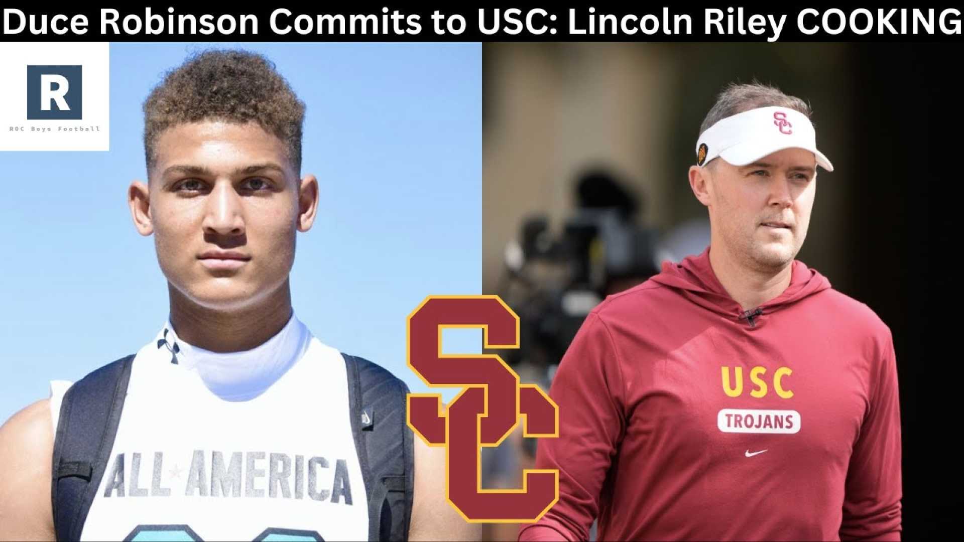 Duce Robinson Usc Football Commitment