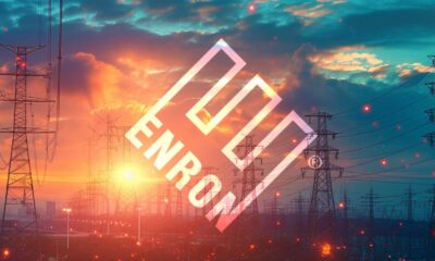 Enron New Logo Decentralized Energy Solutions