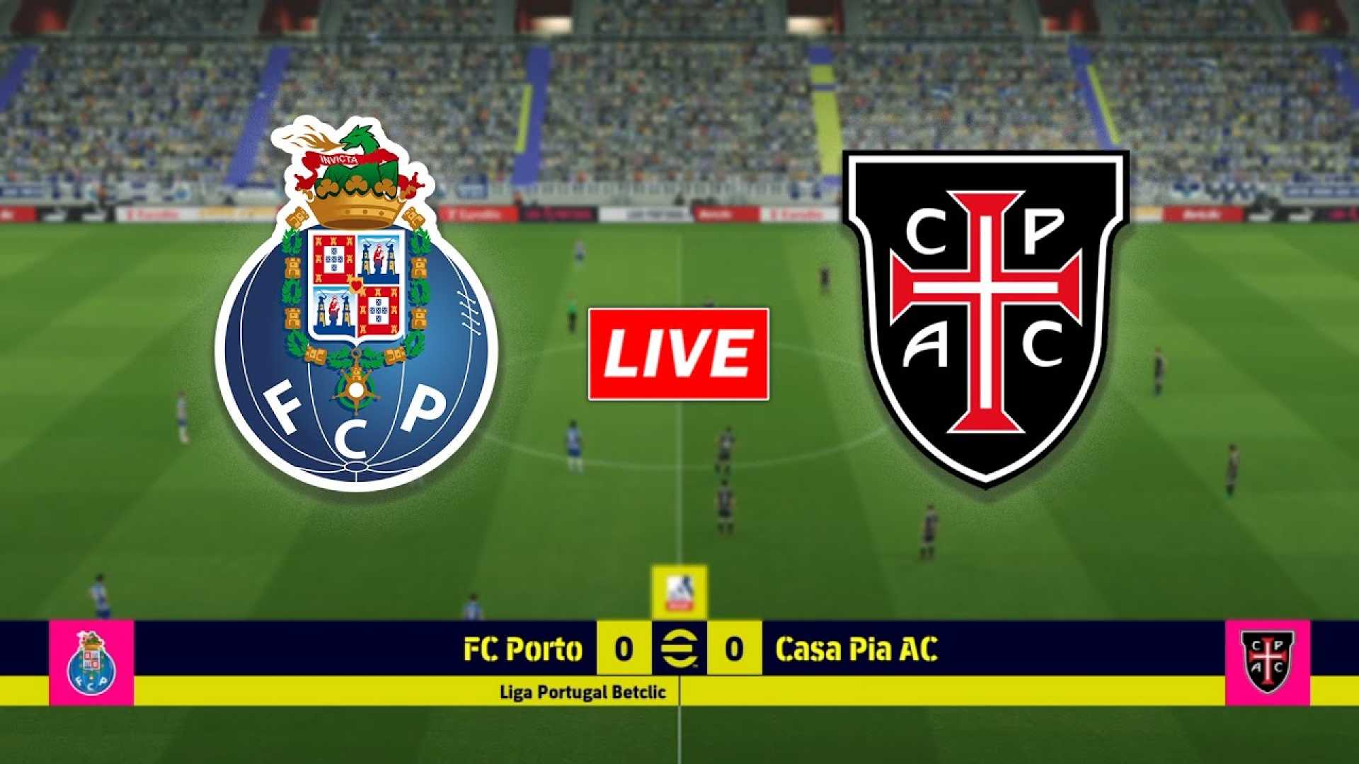 Fc Porto Vs Casa Pia Soccer Match