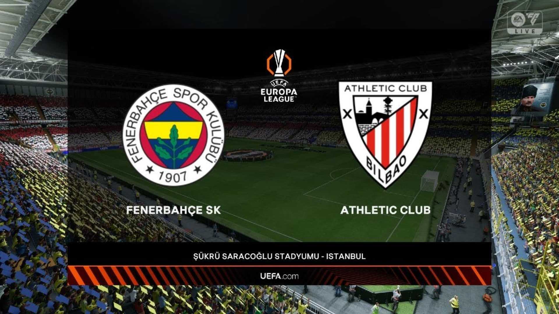 Fenerbahçe Vs Athletic Bilbao Uefa Europa League Match