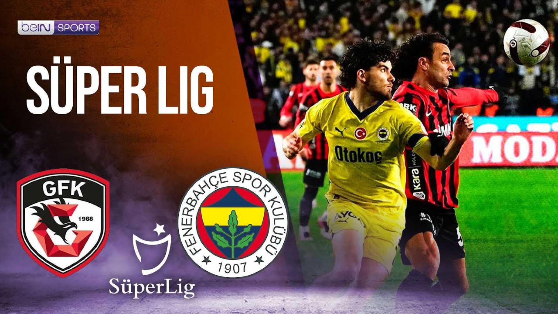 Fenerbahçe Vs Gaziantep Fk Football Match