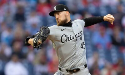 Garrett Crochet Pitching For Chicago White Sox