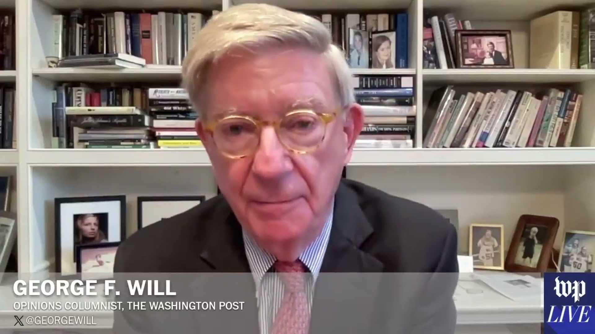 George F. Will At The Washington Post