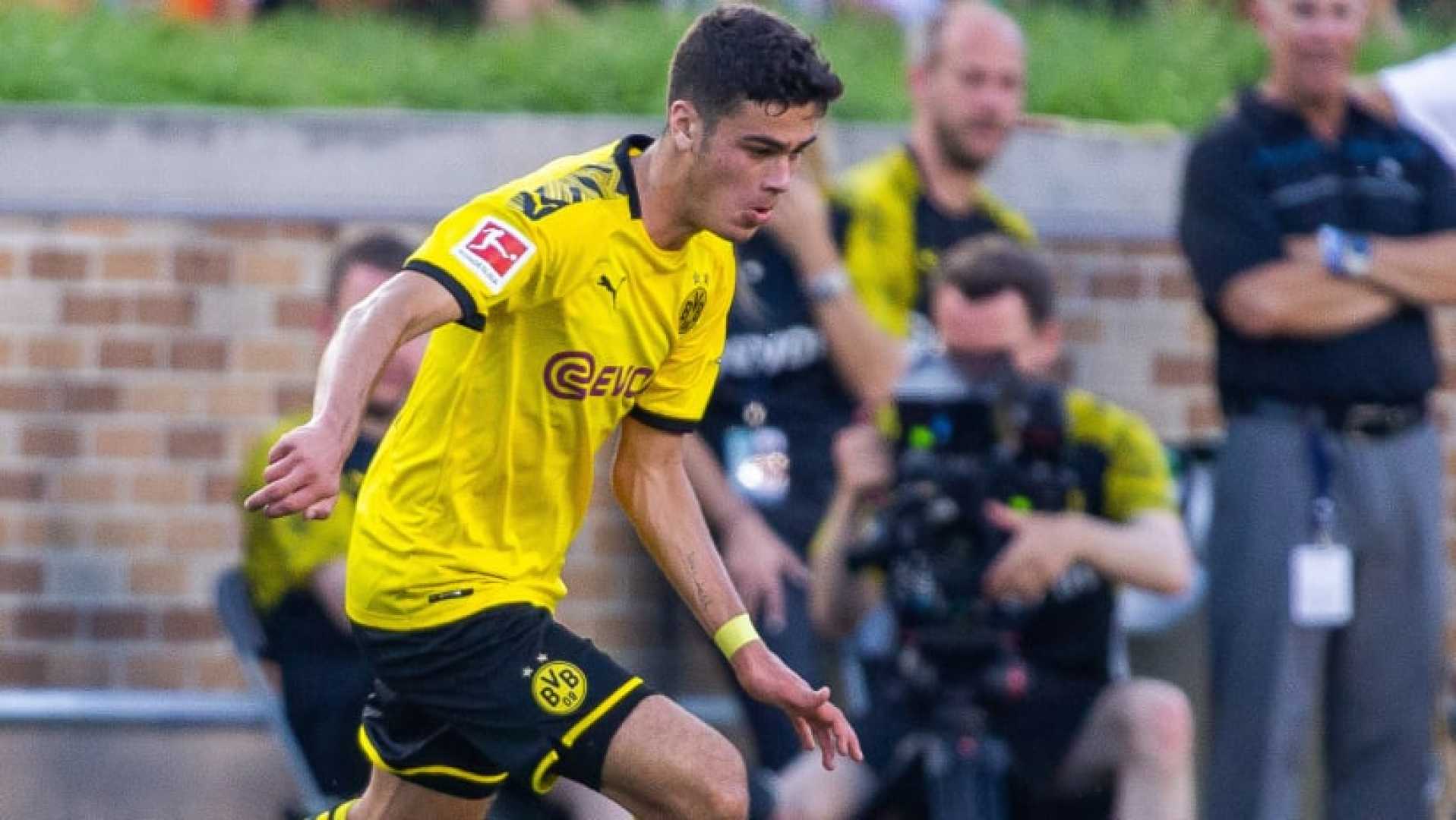 Giovanni Reyna Borussia Dortmund Lineup Barcelona