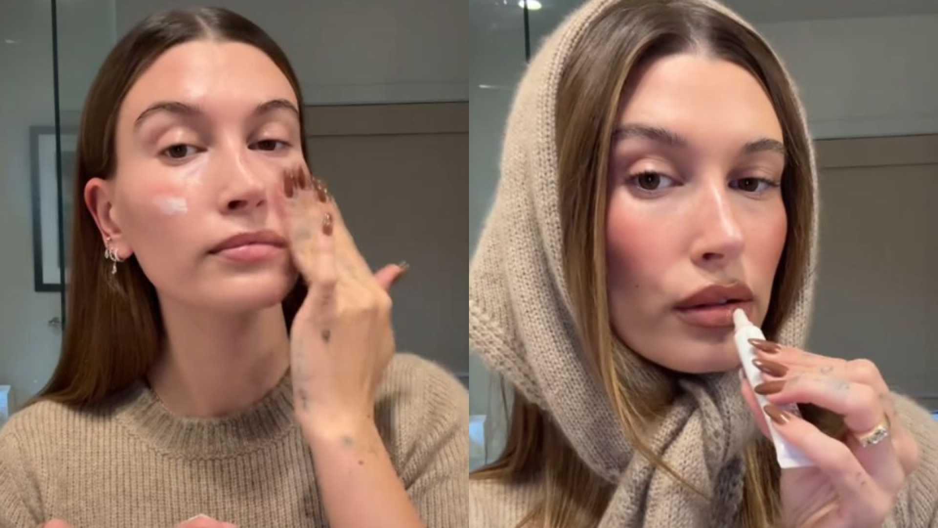 Hailey Bieber Cinnamon Girl Makeup