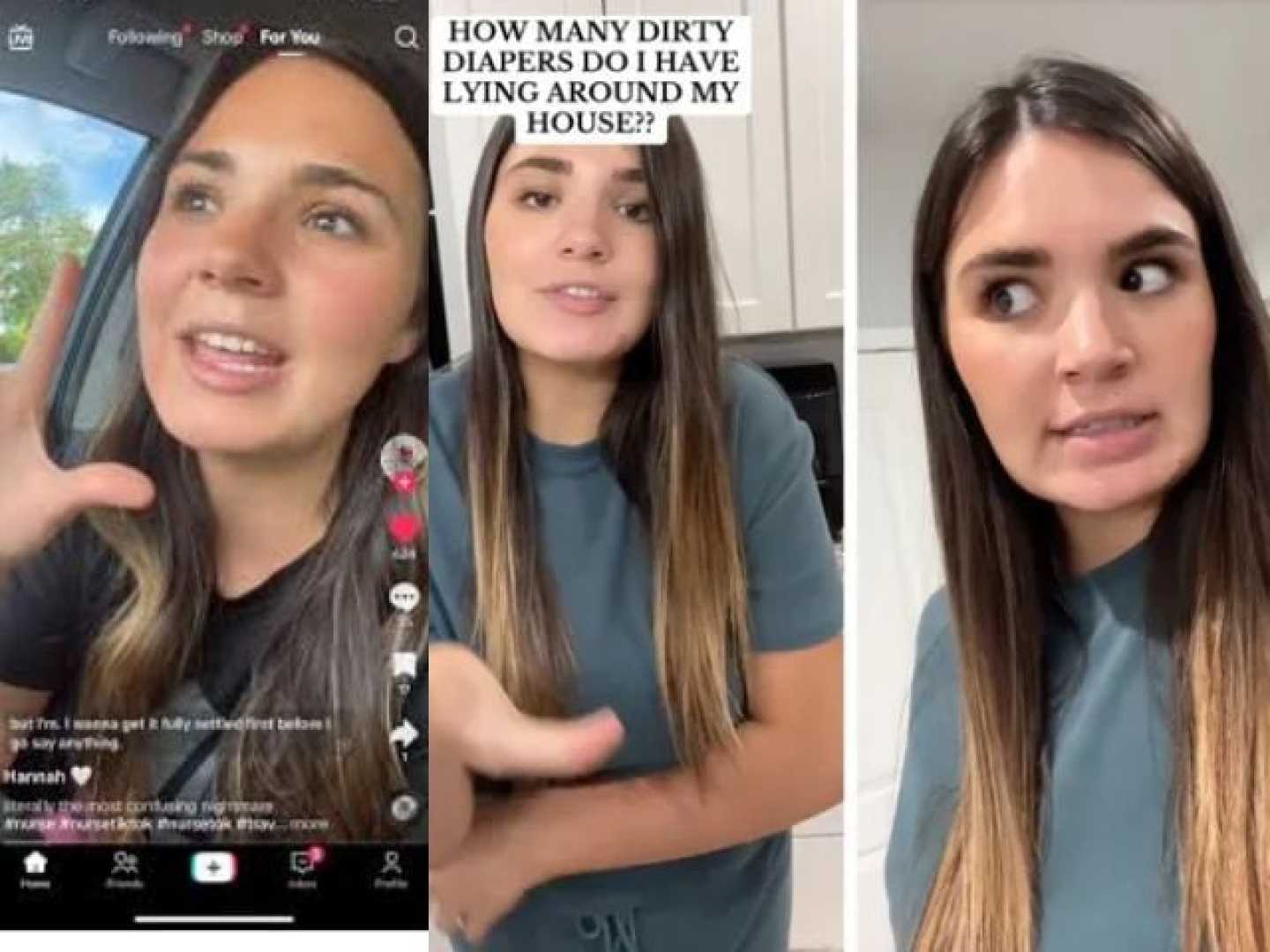 Hannah Hiatt Tiktok Video Toddler Flinching