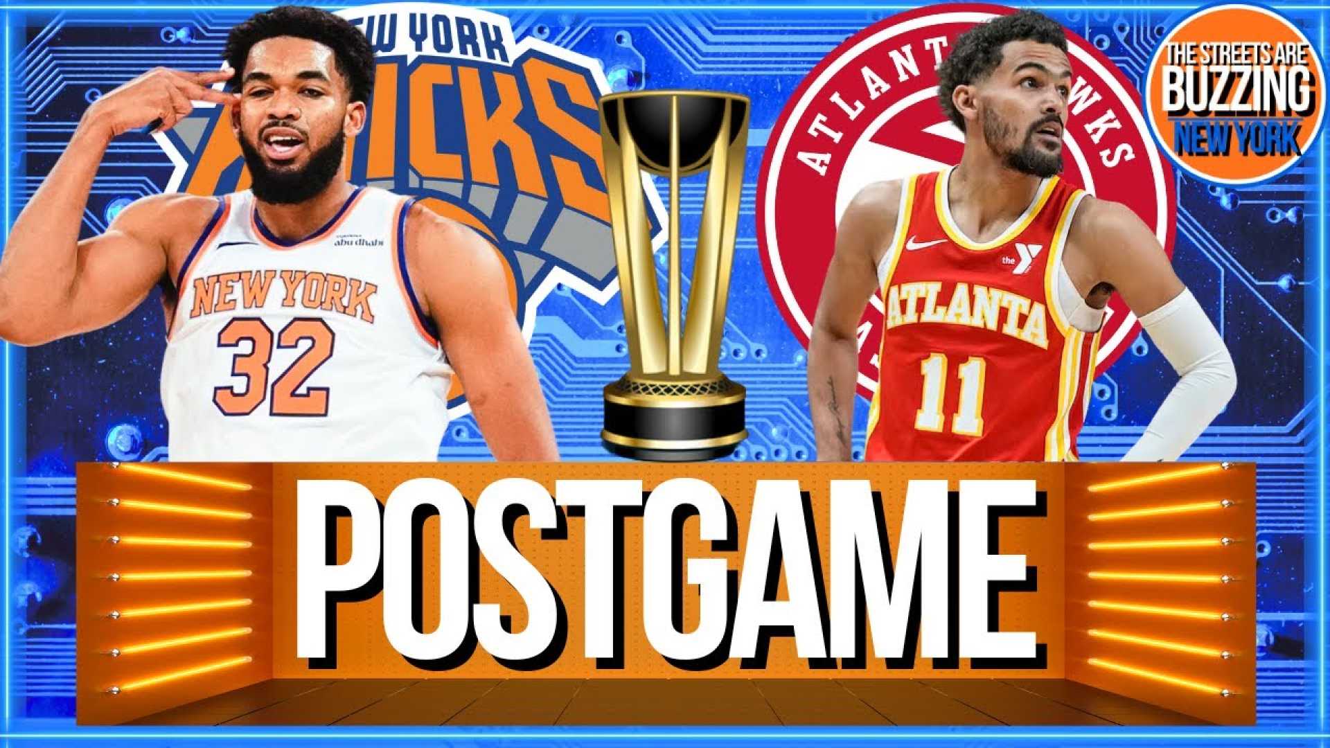 Hawks Vs Knicks Nba Cup Quarterfinals