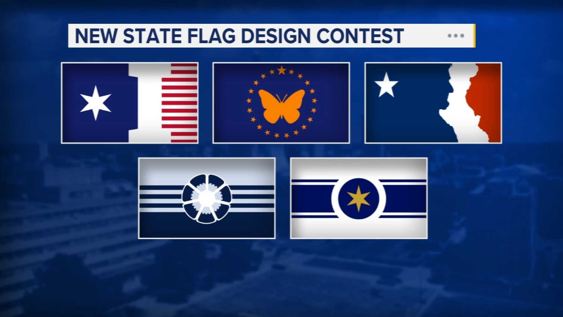 Illinois State Flag Redesign Contest Finalists