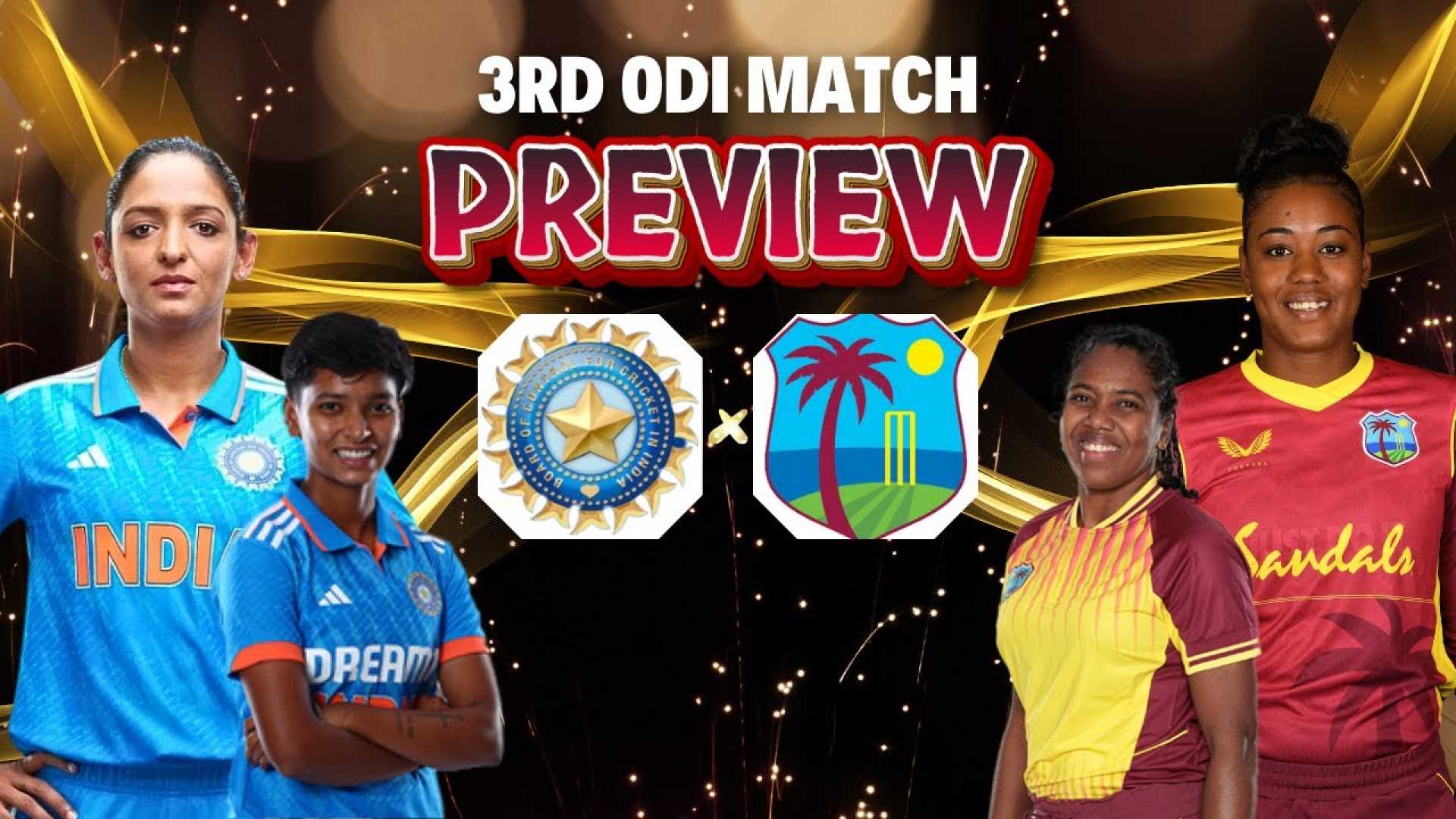 India Women Vs West Indies Women 3rd Odi Match Preview