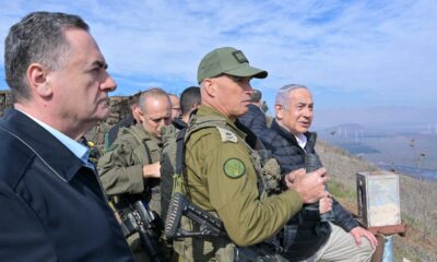 Israeli Prime Minister Benjamin Netanyahu And Syrian Rebels