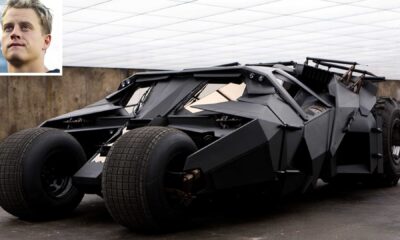 Joe Burrow Batmobile Picture