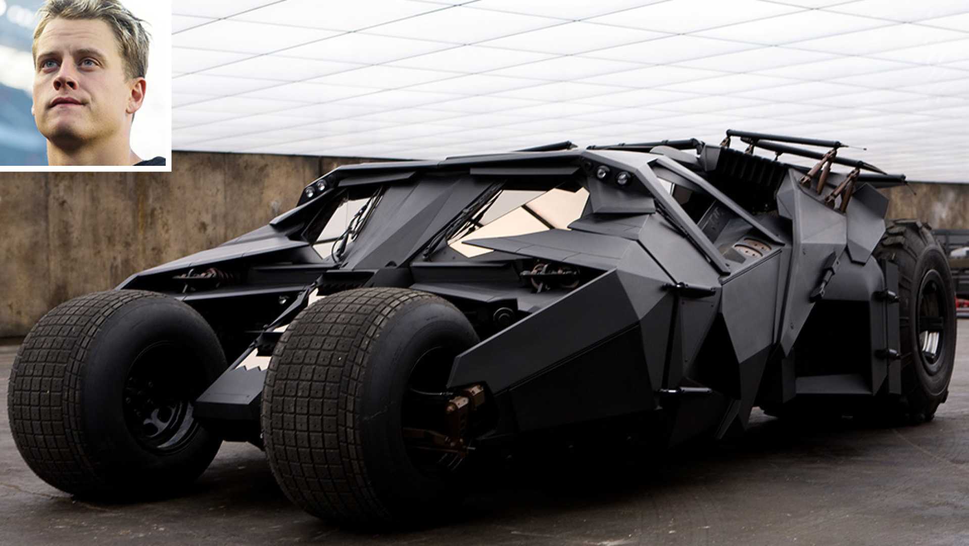 Joe Burrow Batmobile Picture