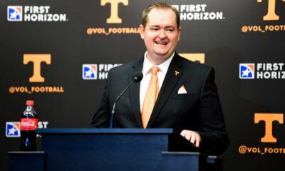 Josh Heupel Tennessee Volunteers Football Coach