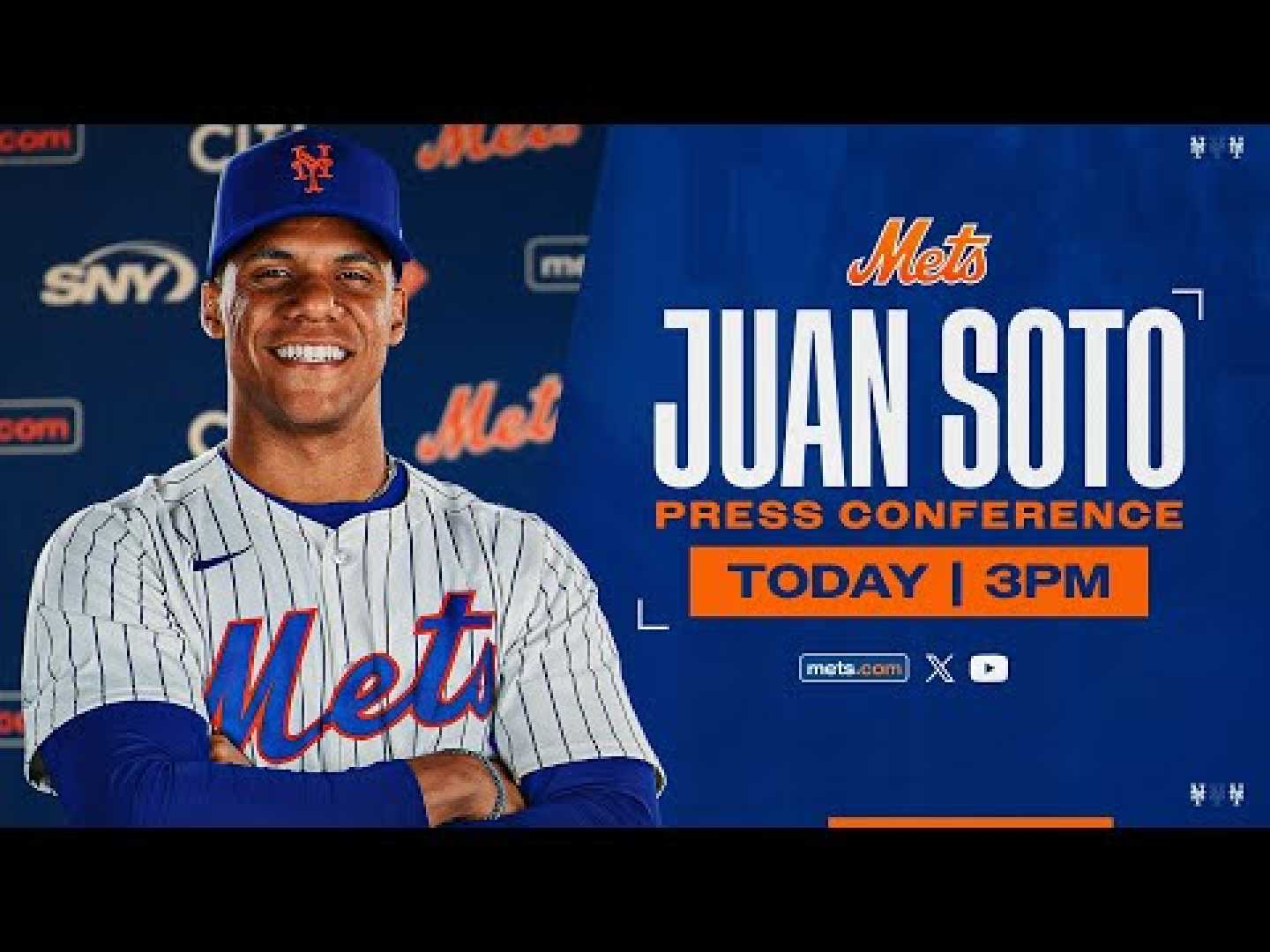 Juan Soto Mets Press Conference