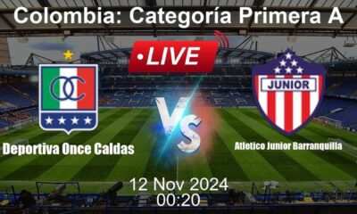 Junior Barranquilla Vs Once Caldas Soccer Match