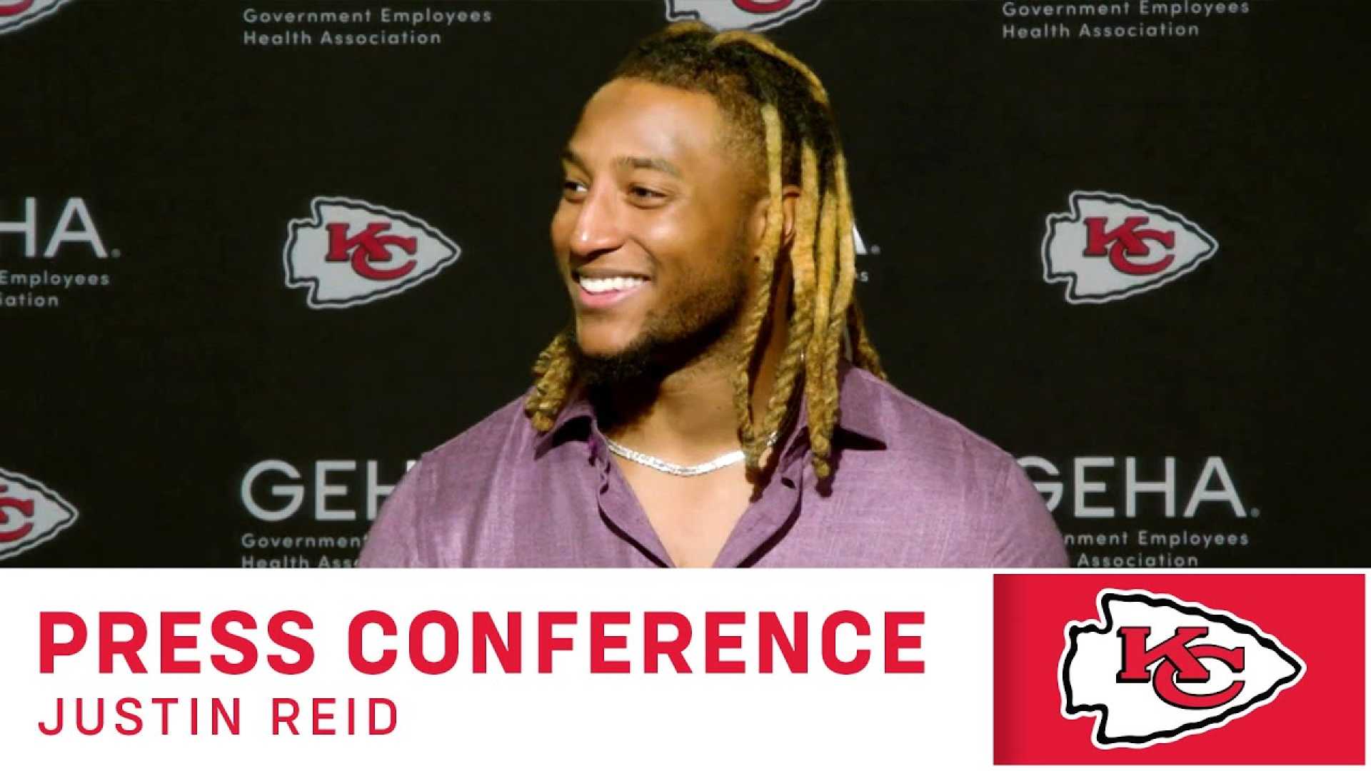 Kansas City Chiefs Safety Justin Reid In Press Conference