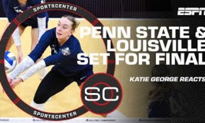 Katie George Discussing Ncaa Volleyball Semifinals On Sportscenter