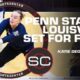 Katie George Discussing Ncaa Volleyball Semifinals On Sportscenter