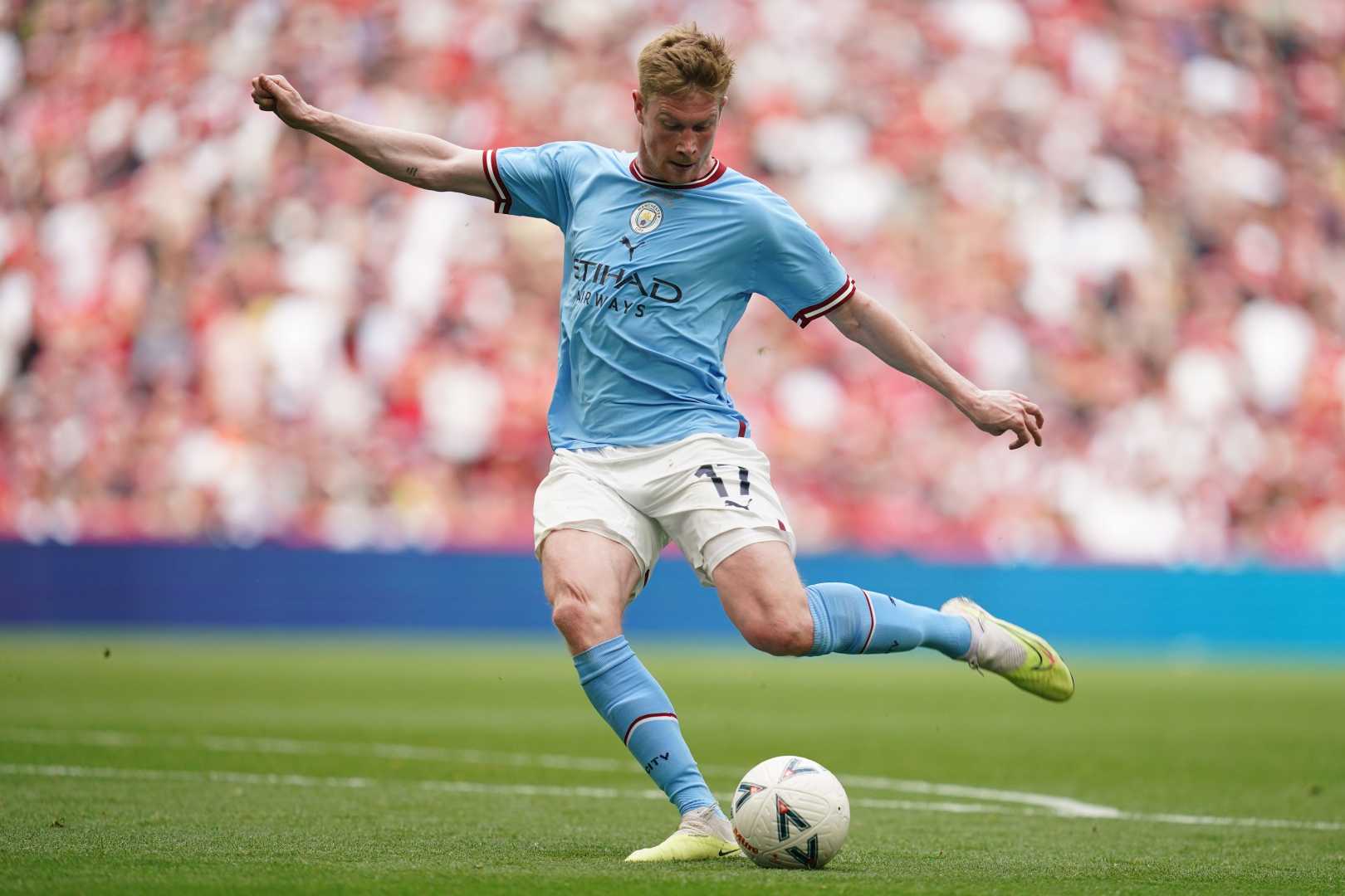 Kevin De Bruyne Playing Soccer