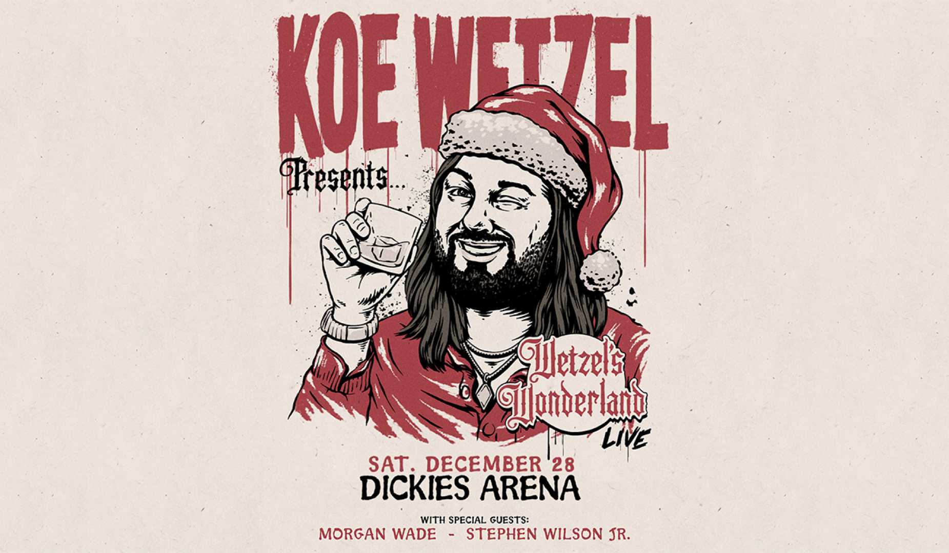 Koe Wetzel Performing Live At Dickies Arena