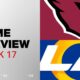 Los Angeles Rams Vs. Arizona Cardinals Week 17 Game Preview