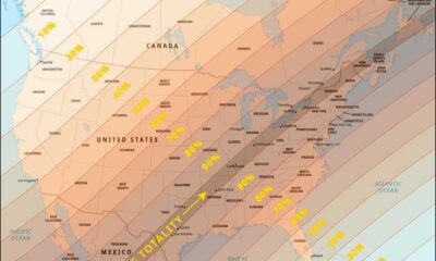 Lunar Eclipse 2024 And 2025 Visibility Map