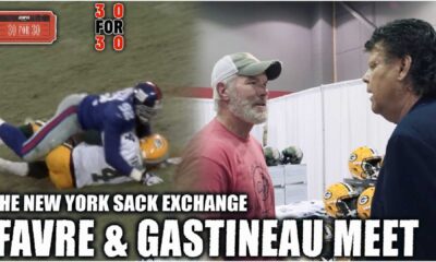 Mark Gastineau And Brett Favre Confrontation