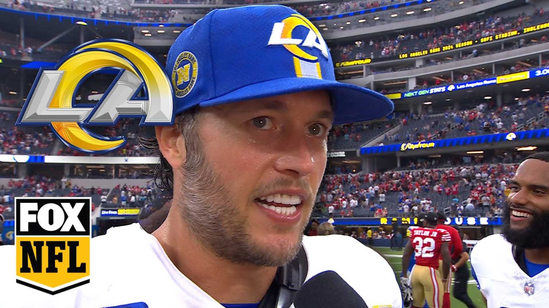 Matthew Stafford Los Angeles Rams Vs San Francisco 49ers