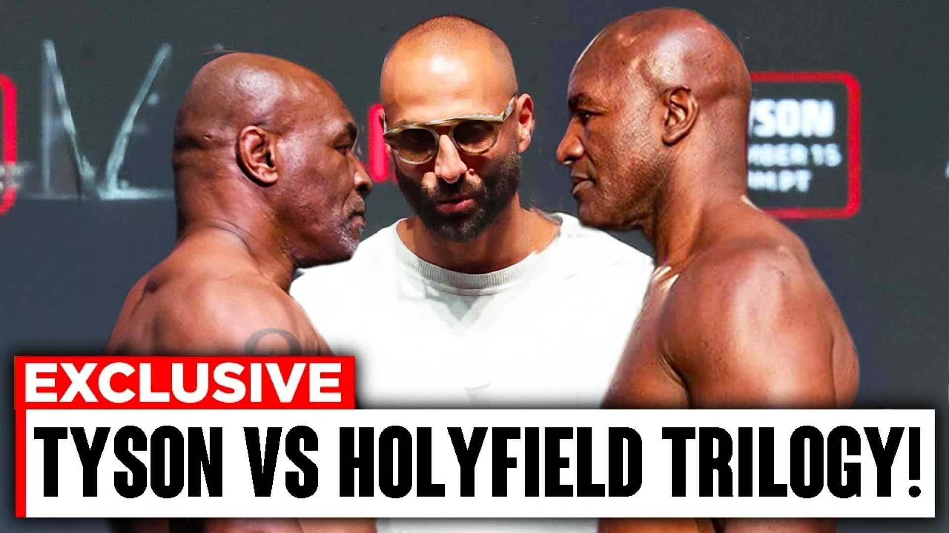 Mike Tyson And Evander Holyfield Trilogy Fight Announcement