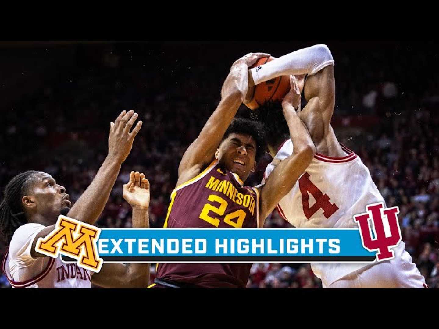 Minnesota Golden Gophers Vs Indiana Hoosiers Basketball Game