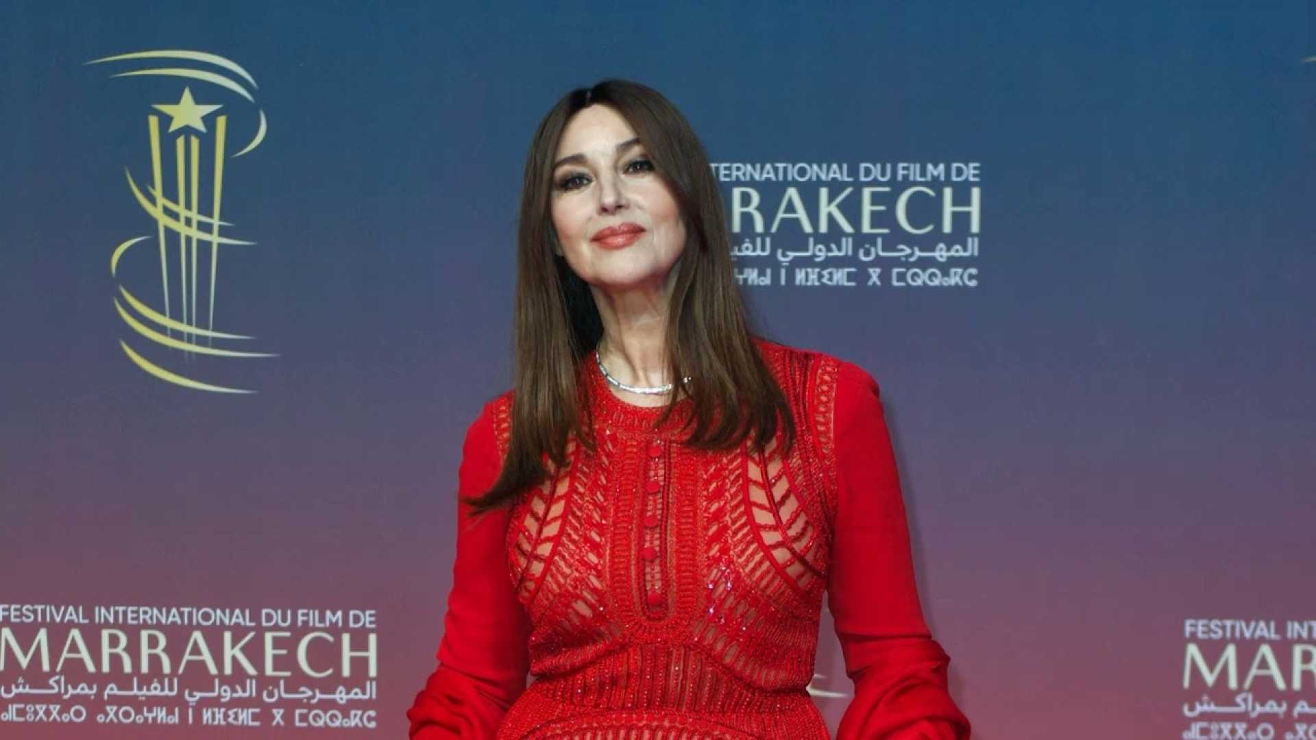 Monica Bellucci At Film Event In Morocco