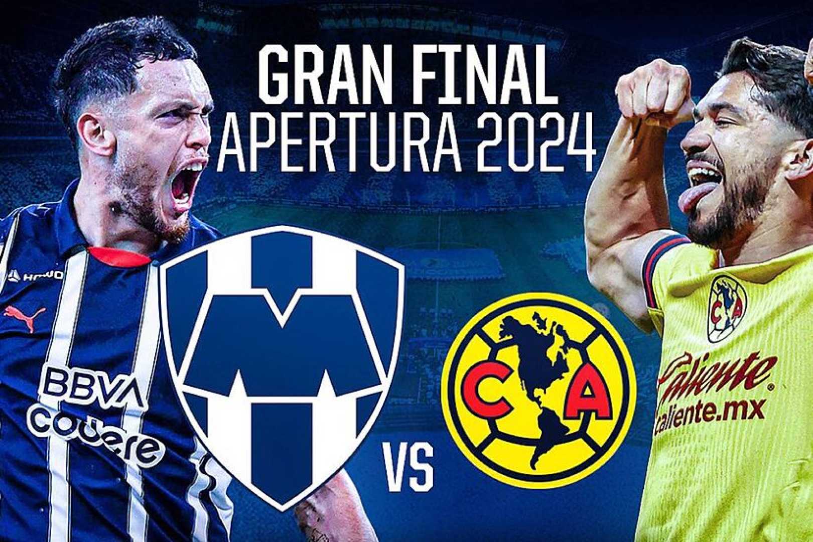 Monterrey Vs Club América Apertura 2024 Final