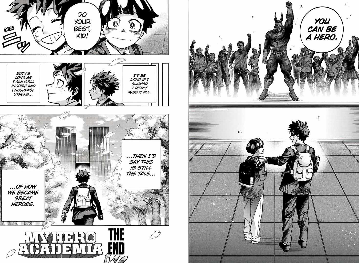 My Hero Academia Manga Epilogue Deku And Dai