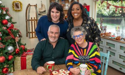 Paul Hollywood And Prue Leith In The Great Christmas Bake Off 2023