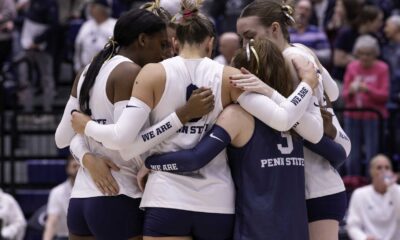 Penn State Volleyball Team In Action