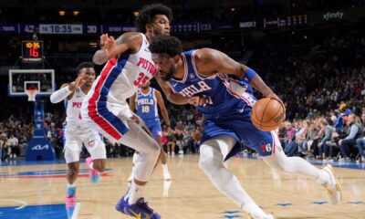 Philadelphia 76ers Vs Detroit Pistons Nba Game