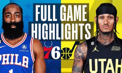 Philadelphia 76ers Vs Utah Jazz Game Highlights