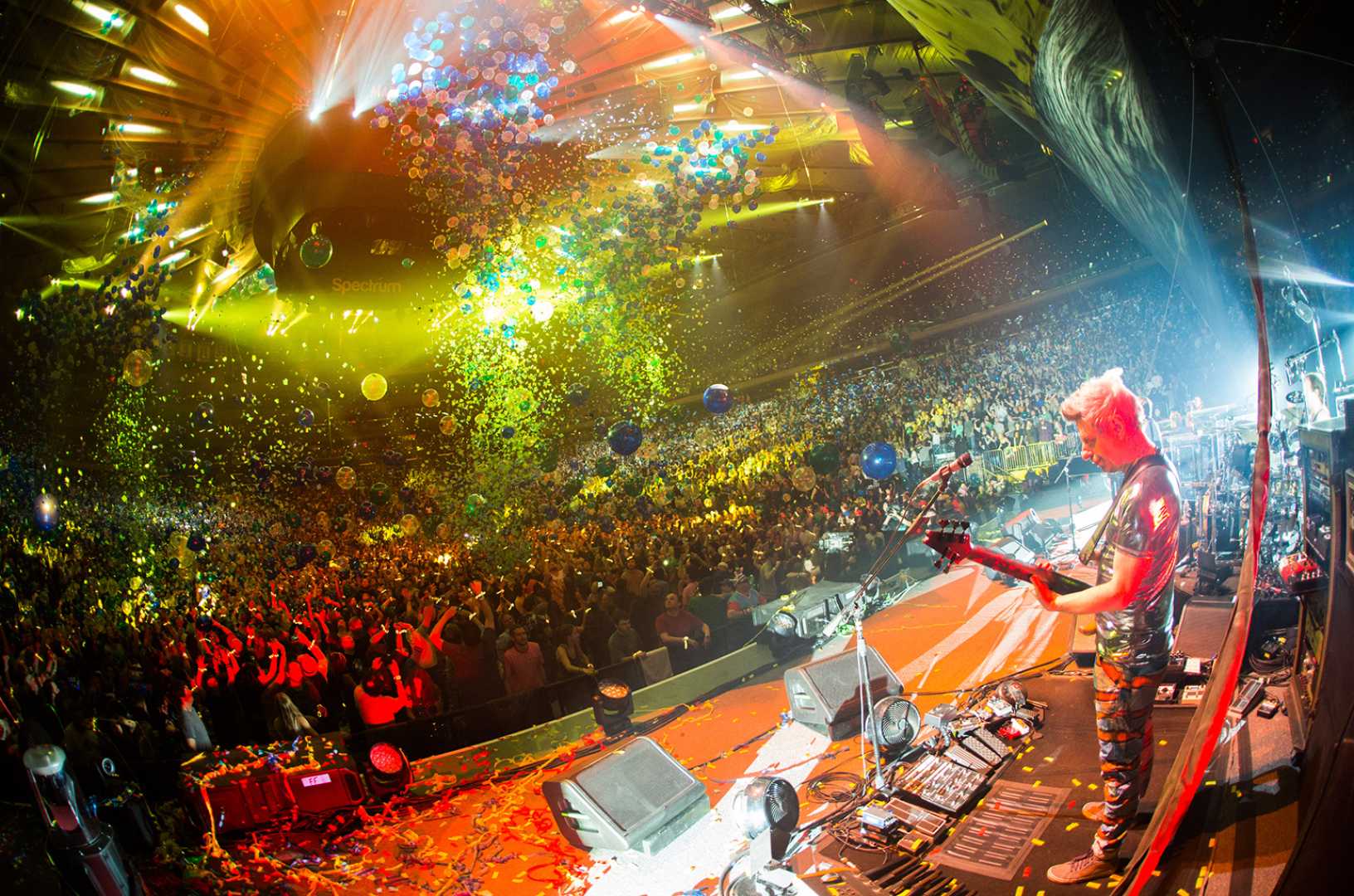 Phish Performing At Madison Square Garden