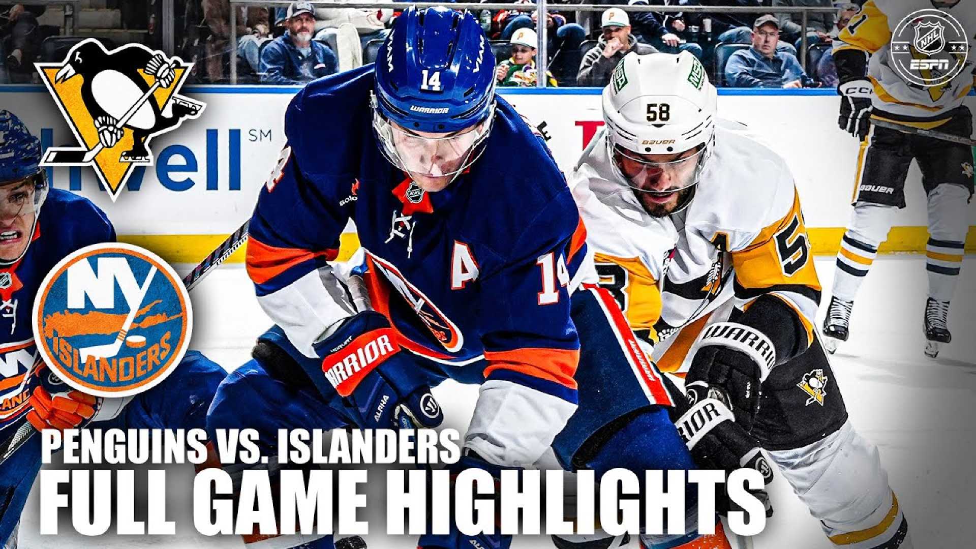 Pittsburgh Penguins Vs New York Islanders Nhl Game