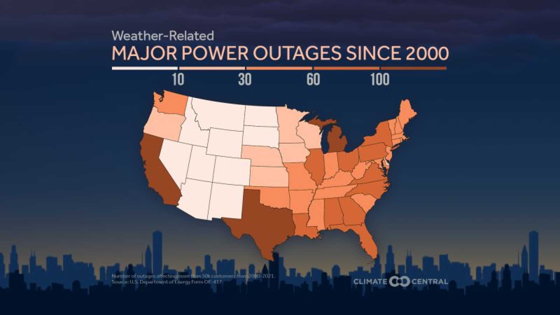 Power Outages Across Us