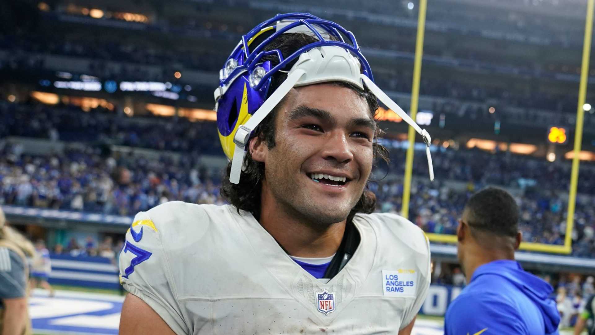 Puka Nacua Los Angeles Rams