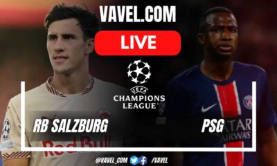 Red Bull Salzburg Vs Paris Saint Germain Champions League Match