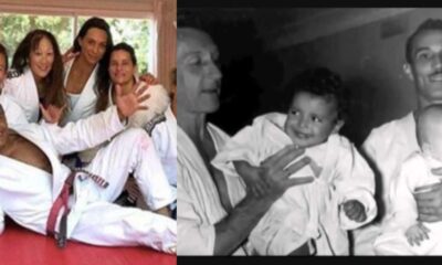 Rickson Gracie And His Family