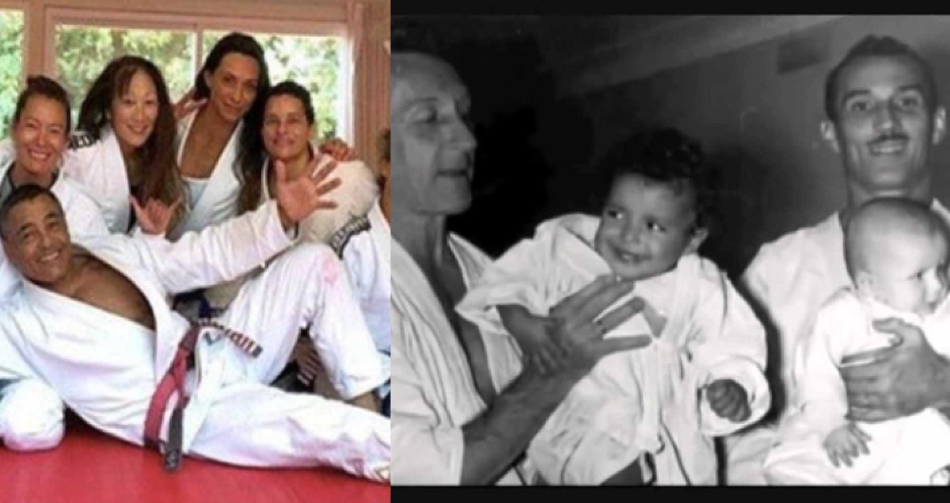 Rickson Gracie And His Family