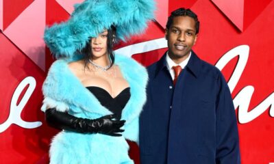 Rihanna And A$ap Rocky At The Fashion Awards 2024