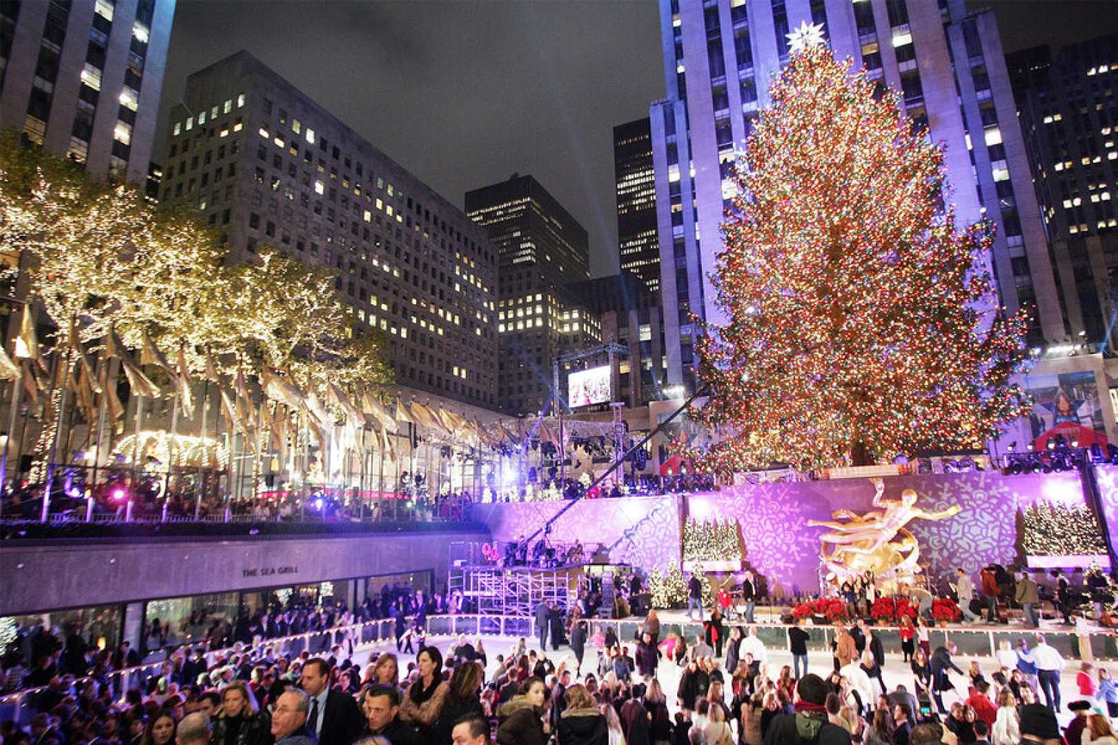 Rockefeller Center Christmas Tree Lighting 2024