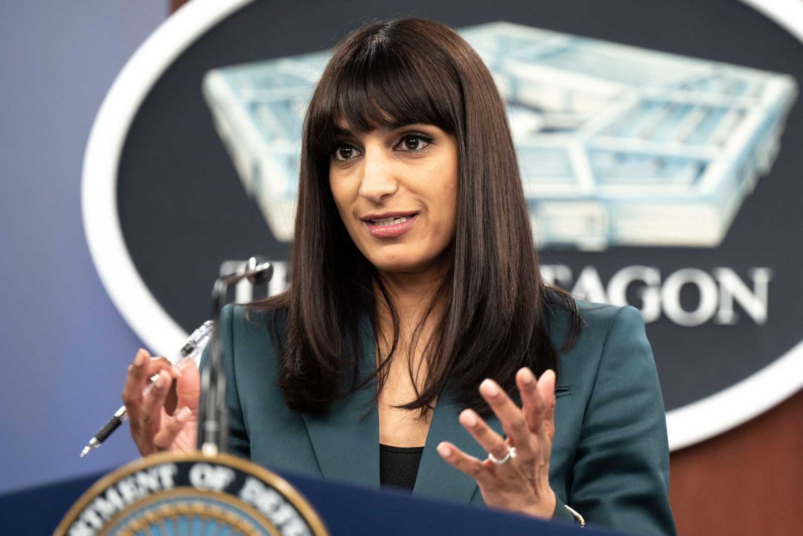 Sabrina Singh Pentagon Briefing Isis Syria