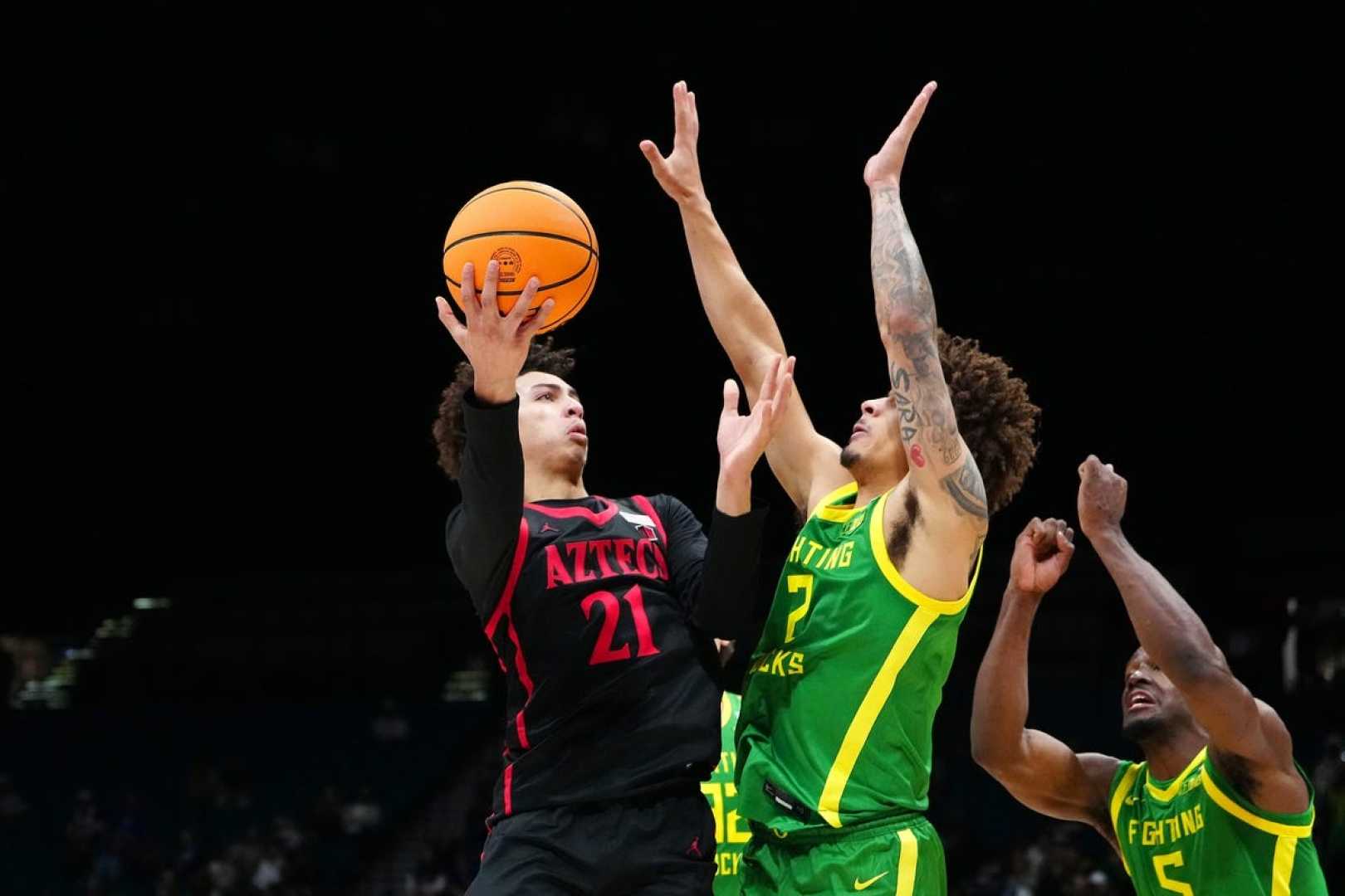 San Diego State Aztecs Vs Cal Baptist Lancers Basketball Game