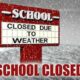 School Closings Due To Cold Weather