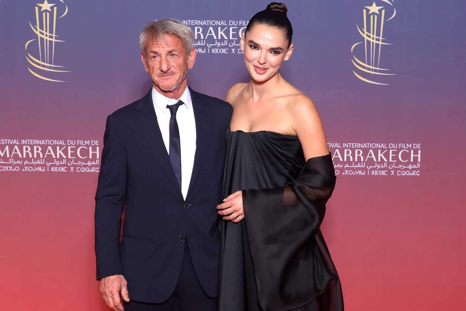 Sean Penn And Valeria Nicov At Marrakech International Film Festival